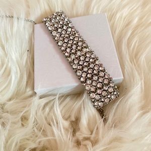 Diamond choker necklace